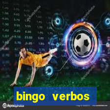 bingo verbos irregulares ingles