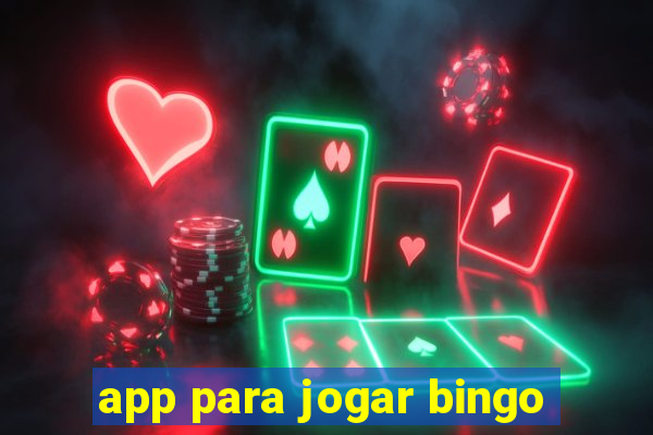 app para jogar bingo