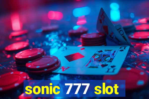 sonic 777 slot