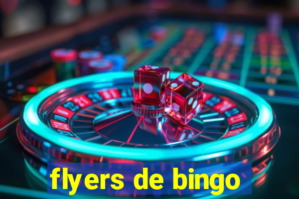 flyers de bingo