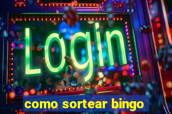 como sortear bingo