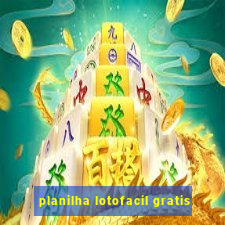 planilha lotofacil gratis