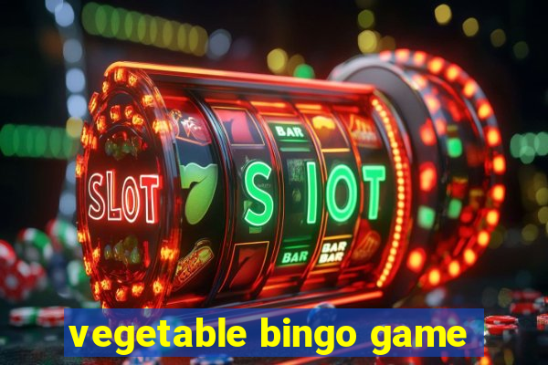 vegetable bingo game