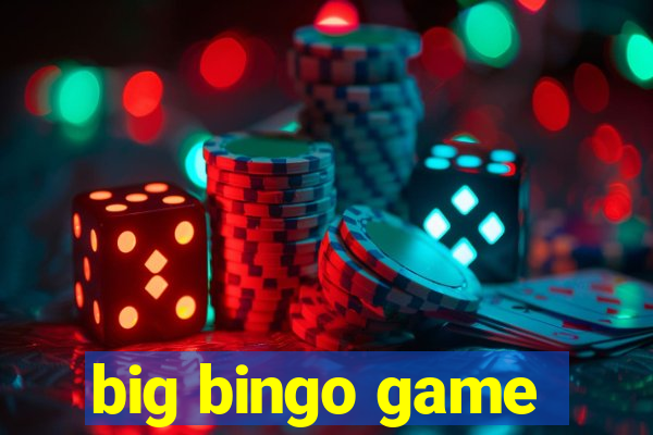 big bingo game