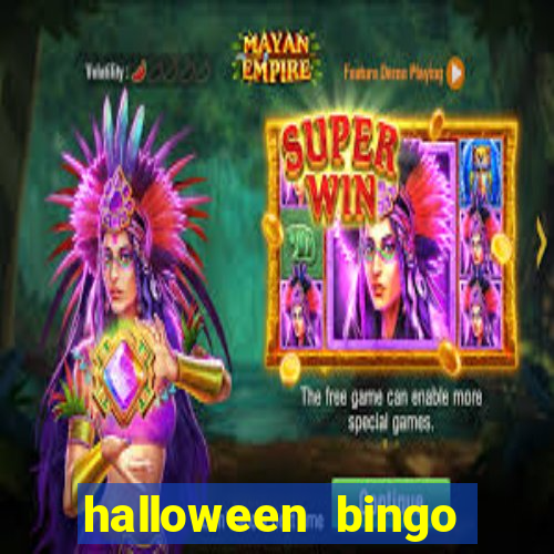 halloween bingo card maker