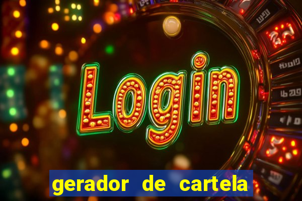 gerador de cartela de bingo para chá de bebê