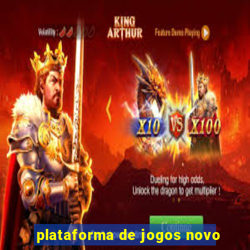 plataforma de jogos novo