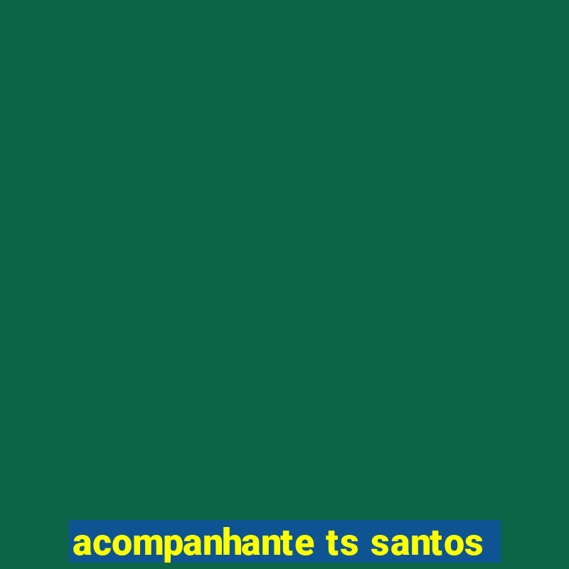 acompanhante ts santos