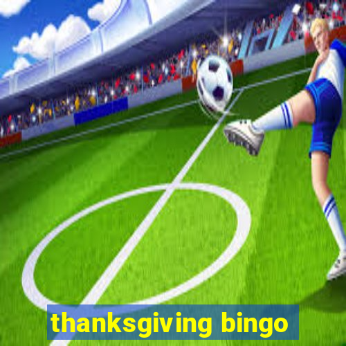 thanksgiving bingo