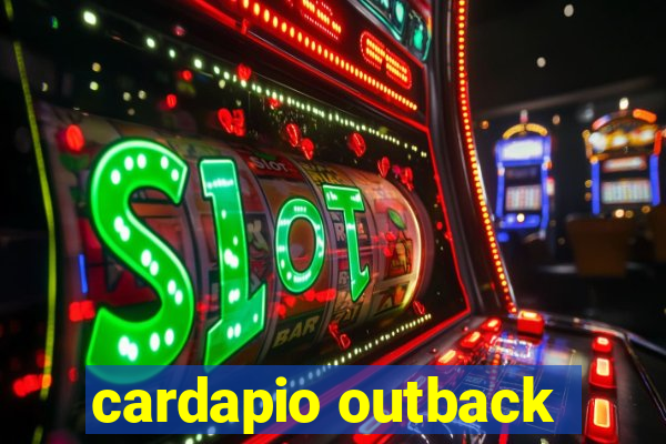 cardapio outback