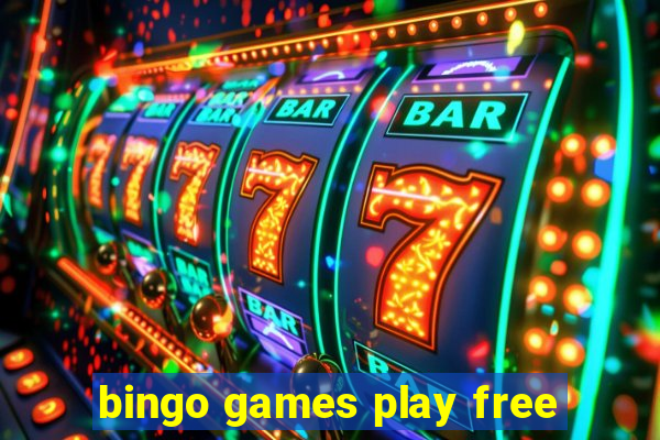 bingo games play free