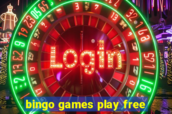 bingo games play free