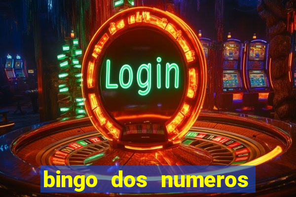 bingo dos numeros de 1 a 30