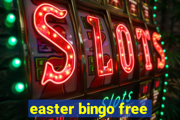 easter bingo free