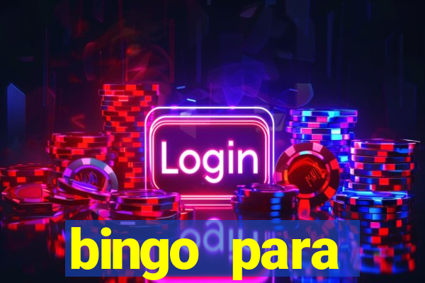 bingo para despedida de solteira para imprimir