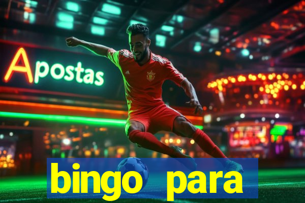 bingo para despedida de solteira para imprimir